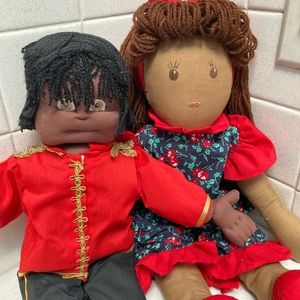 Annie are you ok? Vintage Michael Jackson & Raggedy Ann doll